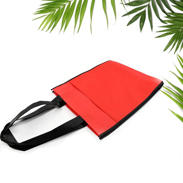 Reusable Small Size Grocery Bag Shopping Bag with Handle, Non-Woven Gift Bag Goodies Bag Carry Bag for Wedding Return Gifts - dailyneed.life