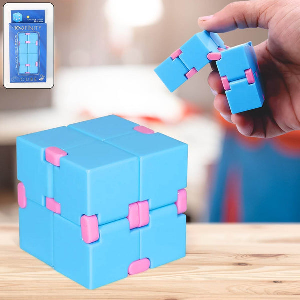 Infinity Cube Fidget Toy Stress Relief Hand Puzzle for Kids & Adults 1 Pc - dailyneed.life