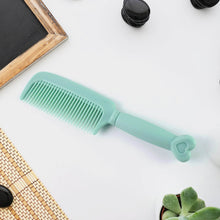 Plastic Hair Comb with Heart-Shaped Handle (1 Pc) - dailyneed.life