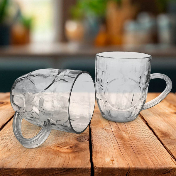 Apex Shake Mug Set – 2 Pieces Durable Plastic Mugs (350ml) Approx - dailyneed.life