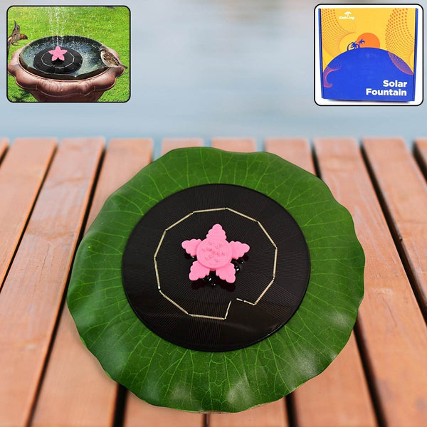 Solar-Powered Floating Fountain Pump for Ponds - dailyneed.life