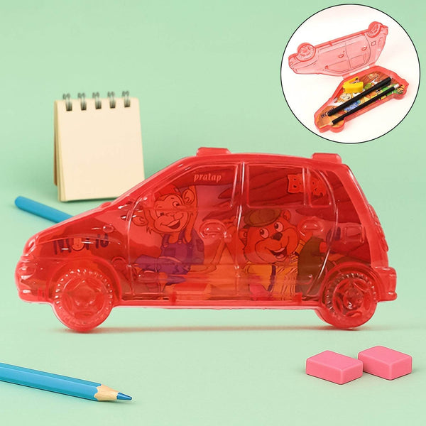 Car Shape Plastic Compass Box for Kids (1 Pc) - dailyneed.life