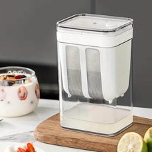 2 in 1 Yogurt Strainer with Storage Box – 1100ml (Plastic + Steel) - dailyneed.life