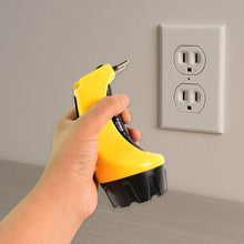 Rechargeable LED Torch Flashlight – High-Power Handheld Emergency Light with Built-in Plug - dailyneed.life