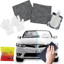 Nano Magic Car Scratch Remover Cloth, Multipurpose Scratch Repair Cloth, Cloth for Car Paint Scratch Repair, Easy to Repair Slight Scratches on the Surface Polishing Repeatable Use for All Kinds of Car (45 ML Repair Solution, 2 Gloves, 2 nano Cloth) - dailyneed.life