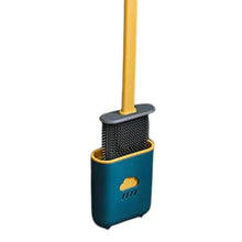 Silicone Toilet Brush with Holder Stand for Bathroom Cleaning - dailyneed.life