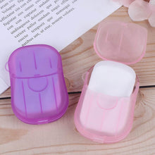 Travel Paper Soap Sheet with Mini Box (20 Sheets in a Pack Approx / Mix Color) - dailyneed.life