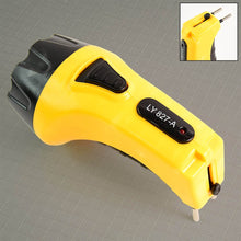 Rechargeable LED Torch Flashlight – High-Power Handheld Emergency Light with Built-in Plug - dailyneed.life