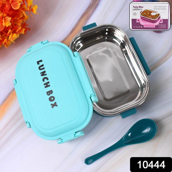 Insulated Testy Stainless Steel Leakproof Lunch Box With Spoon (1 Set) - dailyneed.life