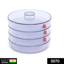 Plastic 4 Compartment Sprout Maker, White - dailyneed.life