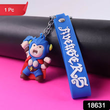 Cute Silicone 3D Key Chain with Metal Hook & Strap (Pack of 1) - dailyneed.life