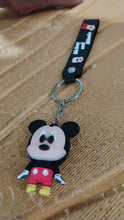 Cute Cartoon Silicone 3D Key Chain with Metal Hook & Strap (Pack of 1 / Mix Design) - dailyneed.life