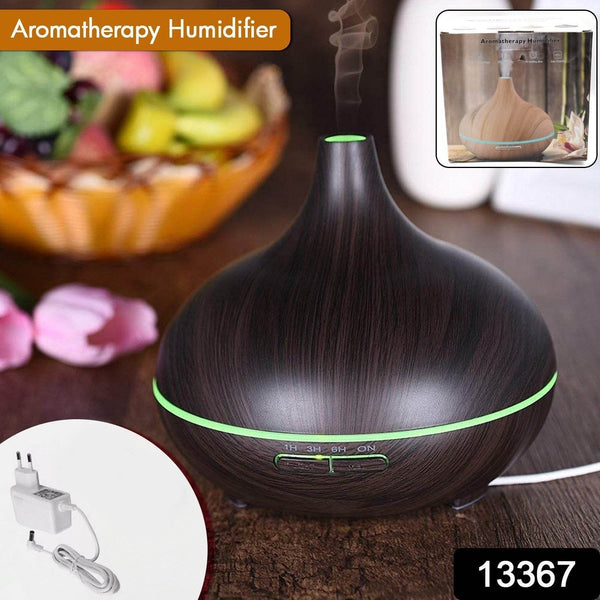 Aromatherapy Humidifier with 7 Colourful LED Light Change (500 ML Capacity / Without Remote) - dailyneed.life