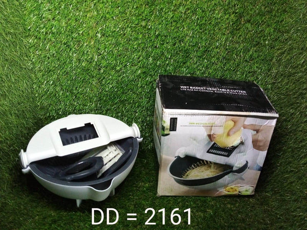 10 in 1 Multifunctional Vegetable Fruits Cutter / Slicer Shredder with Rotating Drain Basket - dailyneed.life