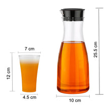 Transparent Unbreakable Water Juicy Jug and 6 Pcs. Glass Combo Set for Dining Table Office Restaurant Pitcher - dailyneed.life