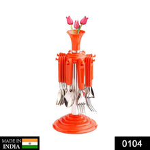New Stylish 24 Pcs Plastic, Stainless Steel Cutlery Set (Pack of 24) - dailyneed.life