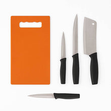 Chopping Board with Knife Set (Pack of 5) - dailyneed.life
