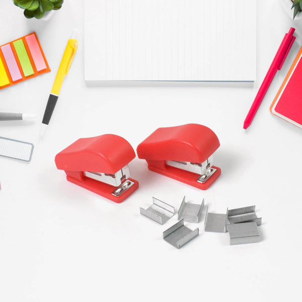 Mini Stapler with Staples / Pin Set (2 Pc) - dailyneed.life