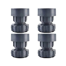 Plastic Washing Machine Vibration Feet , Adjustable Highly Non-Slip Support Anti Vibration Walk Shock Absorber Noise Cancelling Furniture Lifting Base (4 Pcs Set) - dailyneed.life