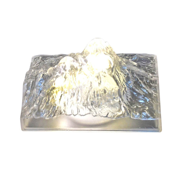 Unique Plastic Night Light: Flameless LED, Diwali (Iceberg Design, Gift) - dailyneed.life