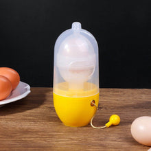 MANUAL EGG PULLER SCRAMBLER HOUSEHOLD WHITE EGG YOLK MIXER KITCHEN TOOL MIX MANUAL SCRAMBLER CONVENIENT WITHOUT BREAKING EGGS. - dailyneed.life