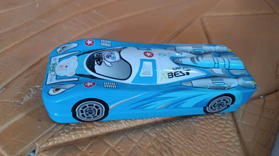 Car Shape Metal Compass Box, Pencil Case for Kids Stationery Compass Box - dailyneed.life