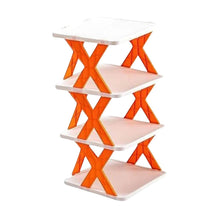 4 LAYER SHOES STAND, SHOE TOWER RACK SUIT FOR SMALL SPACES, CLOSET, SMALL ENTRYWAY, EASY ASSEMBLY AND STABLE IN STRUCTURE, CORNER STORAGE CABINET FOR SAVING SPACE - dailyneed.life