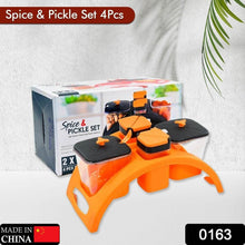 Multipurpose Pickle Jar Set (Multicolour, 4 pcs) - dailyneed.life