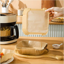 Square Air Fryer Disposable Paper Liner (50 Pcs Set / 160mmx45mm) - dailyneed.life