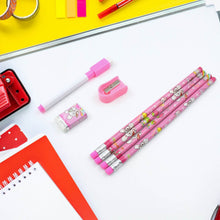 Kids' Stationery Kit: Wooden Pencils, Sharpener, Eraser, Diary (8 Pc Set) - dailyneed.life