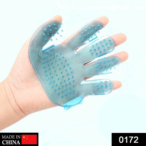 Rubber Pet Cleaning Massaging Grooming Glove Brush - dailyneed.life