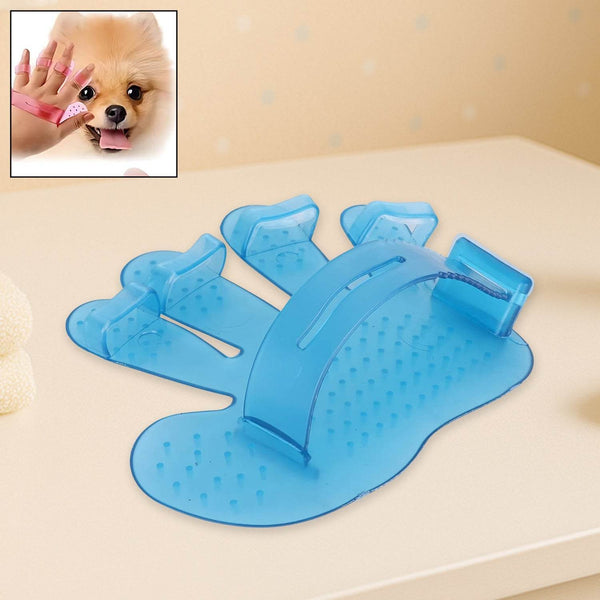 Rubber Pet Cleaning Massaging Grooming Glove Brush - dailyneed.life