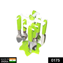24 Piece Stainless Steel Premium Cutlery Set With Stand - dailyneed.life