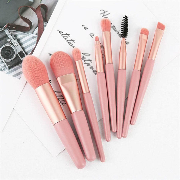 Premium Makeup Brush Set (8 Pcs Set / Mix Color) - dailyneed.life