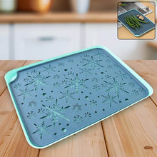 Multi-Purpose Snowflake Design Drain Tray for Kitchen Sink - dailyneed.life