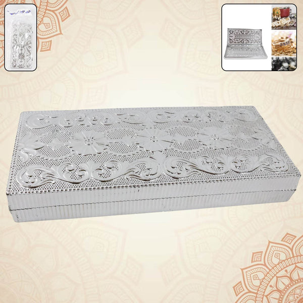 Multipurpose Rectangular Shaped Decorative Designer Gifting Cash Box (1 Pc / 20×9 Cm) - dailyneed.life
