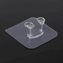 Transparent Self-Adhesive Wall Hook – Drill-Free, Waterproof & Oil-Proof for Toothbrush, Socket (1 Pc) - dailyneed.life