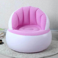 Kids inflatable sofa chair with backrest & Foot Air Pump with Hose (1 Set / 85x74 Cm Approx) - dailyneed.life