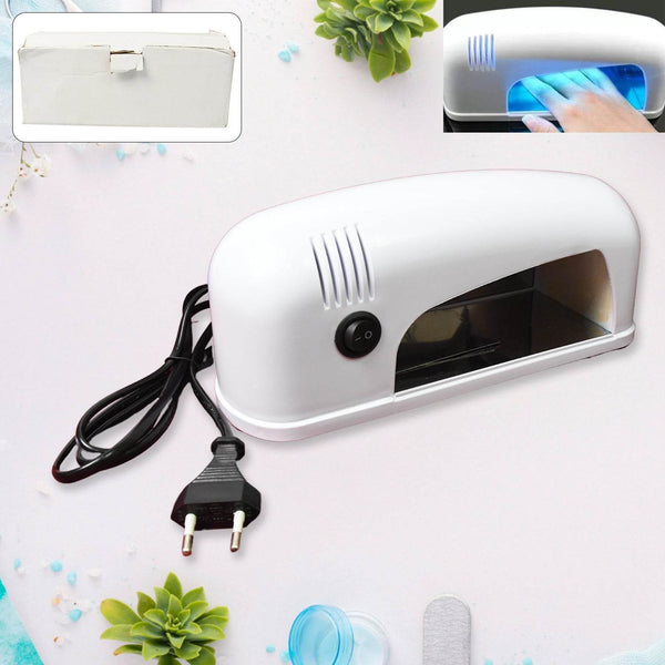 9W LED UV Lamp Nail Dryer Gel Nail Lamp Nail Curing Lamp (1 Pc) - dailyneed.life