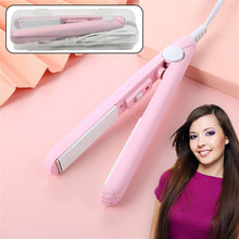 Beauty and Personal Care Professional Ceramic Plate Mini Hair Styler Straightener and Curler - dailyneed.life