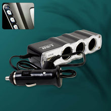 Triple 3 Way Car 12v Lighter Socket Splitter USB Charger Power Adapter - dailyneed.life