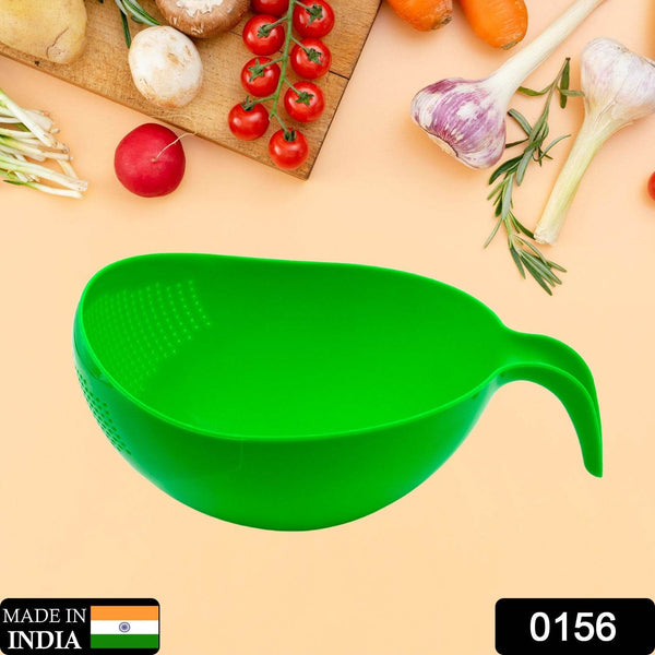 Rice Bowl Thick Drain Basket with Handle - dailyneed.life