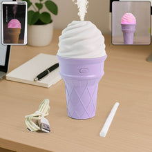 Ice Cream Cone Shape Air Freshener Humidifier (1Pc / Purple ) - dailyneed.life