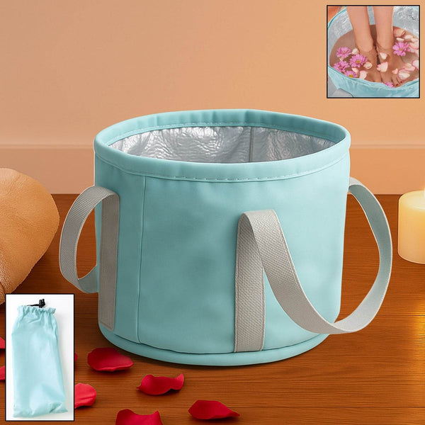 Soaking Feet Foldable Foot Tub Portable Bath Bag (1 Pc) - dailyneed.life