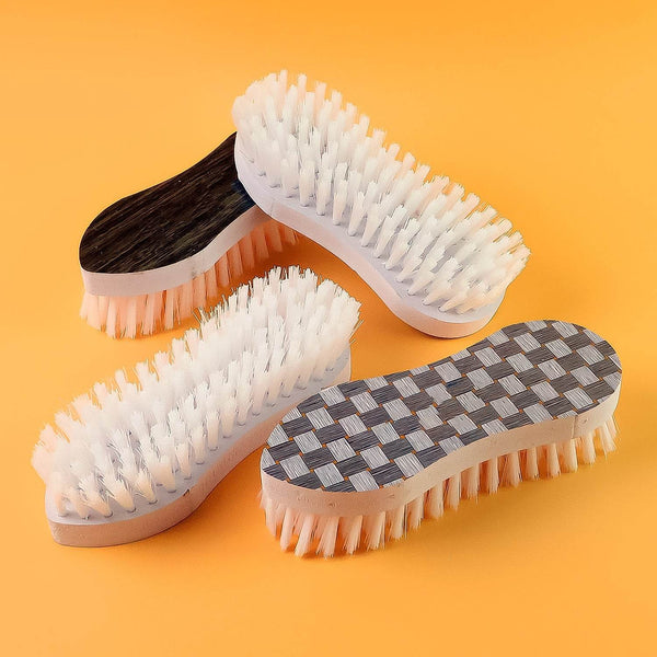 VeePee Ergonomic Curved Laundry Brush Set (4 Pc) - dailyneed.life
