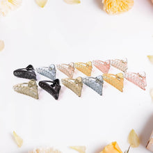 Triangle Shape Mix Color Plastic Hair Claw Clip – 1 Pc Durable Grip for Women and Girls - dailyneed.life