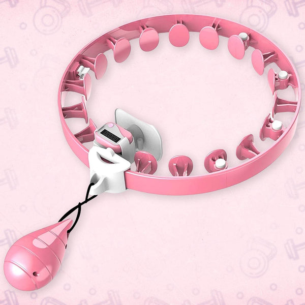Smart Fitness Hula Hoops with Spinning Ball and Intelligent Counter (1 Pc / Mix Design / Loose) - dailyneed.life