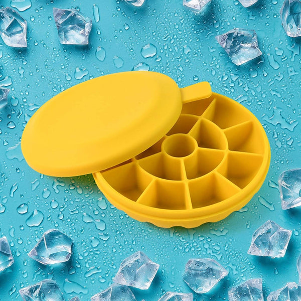 Ice Cube Tray with Lid Grid-16 (1 Pc) - dailyneed.life