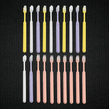 Plastic Toothbrush With Plastic Round Box (20 pcs Set) - dailyneed.life