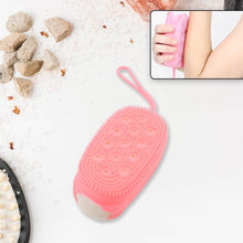 Super Soft Silicone Bath Brush – Double-Sided Body Scrubber for Deep Cleansing & Exfoliation (1 Pc) - dailyneed.life